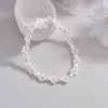 Bohemian style rice bead flower mixed with pearl women's beach anklet - Image 4
