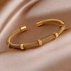 Crystal Star Stainless Steel Bangles for Women Jewelry Bracelets Party Accessories - Image 37