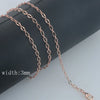 Twist-Link Chain Necklace in Multiple Widths and Lengths - Image 9