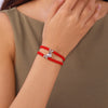 Magnetic Heart Couple Bracelets Set of 2 Braided Rope - Image 46
