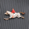 Skeds Women Crystal Brooches Large Size Animal Pin for Clothes Sweater Coat Elegant Lady Jewelry Accessories Good Gift - Image 20
