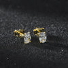 Silver Zircon Earrings for Women Shiny Cubic Zirconia Earrings Party Jewelry - Image 10