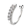 Korean Zircon Star Ear Clip for Women Without Piercing Long Tassel Sweet Ear Cuff Clip Earrings Wedding Jewelry Gift - Image 17
