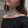 Chunky Resin Bead Necklace in Bright Colors Bohemian Style - Image 6