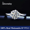 Women's Silver Rings Adjustable Size (5mm) Gra Ring For Women Jewelry Gift With Boxed - Image 12