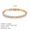 Dazzling Tennis Bracelet For Women Men 4/5mm Shiny Zircon Iced Out Chain Crystal Couple Men's Women's Bracelet Jewelry - Image 14