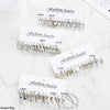 24 Pcs Vintage Hoop Earrings Set for Women Boho Metal Circle Geometric Twist Pearl Studs Earrings Jewelry Gifts - Image 6
