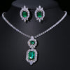 Noble Cubic Zircon Jewelry Set Bridal Wedding Party For Female Fascinating Dress-Up Geometry Shape Elegant Ornament - Image 24