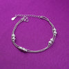 Silver Color Stamp Anklets For Women Foot Leg Chain Link Bracelet Double Layers Beach Accessories Jewelry - Image 27