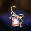 Cubic Zircon Dragonfly Brooches Atmosphere Maple Leaf Bowknot Broche Pins for Women's Coat Accessories Decor - Image 16