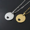 10pcs Lot 304 Stainless Steel Gold Color Love Heart Necklaces for Women Chokers Festival Party Gift Jewelry - Image 6