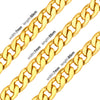 5MM/7MM Basic Punk Stainless Steel Chain Necklace For Women Men Cuban Figaro Braided Wheat Link Choker - Image 10