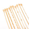 Stainless Steel Multilayers Chain Bracelet Women Simple Layered Girl Wrist Bracelet Jewelry Accessories Length 18cm+5cm - Image 3