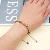 Colorful Beaded Bracelet with Adjustable Rope Closure - Image 4