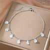 Stainless Steel Retro Crystal Pendant Anklet Female Simple Elegant Bohemian Anklet Jewelry Party Creative Gifts - Image 4