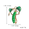 various styles women plants flower accessories badges pearl plant buckle pin brooch - Image 33