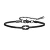 Love Knot Double Snake Chain Bracelet in Stainless Steel - Image 7