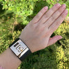 Gold Wrap Leather Bracelets Wide Wrist Statement Jewelry Gifts - Image 2