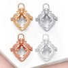 Retro Hollow Angel Wing Harmony Ball Chime Bola Necklace Pendant For Pregnancy Copper Gold Plated Wishing Ball - Image 1