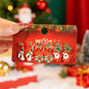Cute Christmas Gingerbread Snowflake Earrings Set for Women 12 pcs Santa Claus Christmas Tree Bell Earrings Year Jewelry - Image 9