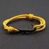 Noter Shark Bracelet Unisex Double Layer Adjustable 3mm Cord Chain Braclet Beach Jewelry Accessories Surfer Braslet - Image 7