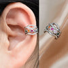 1Piece Crystal CZ Clip On Earring EarCuff Without Piercing Helix Cartilage Ear Clip Ear Wrap Earrings Women Teen Cuffs - Image 4