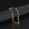 Ladies' Bracelet Stainless Steel Simple Box Chain Oval Chain Welded Chain Stackable Minimalist Adjustable Bracelet Jewelry Gift - Image 4