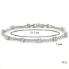 XP Jewelry Zircon Bracelet For Women Jewelry White Gold Plated Eco Friendly - Image 7