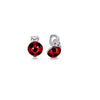 Miracle Girl Ladybug Reddy Tikki Earrings Peach Pink Elf Treasure Earrings Cartoon Peripheral Jewelry - Image 5