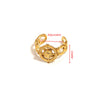 Bohemian Stainless Steel Plated Gold Rings Sets Crystal Star Moon Flower Butterfly Constellation Knuckle Finger Ring for Women - Image 8