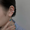 1 Pcs Irregular Star Clip Earrings For Women Simple No Piercing Ear Cuff Jewelry Gift - Image 2