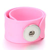 Leather 18MM Snap Button Bracelet Bangle Handmade Braided Leather Snap Bracelets for Women Men Buttons Jewelry - Image 26