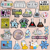 Science Chemical Molecular Structure Enamel Pins Chemistry Pharmacist Gene Strand Brooches Lapel Badge Jewelry Gift For Students - Image 1