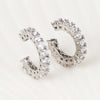 2Pcs Full Rhinestone Zircon Ear Cuff Ear Clip for Women No Pierced C Shape Earcuff Ear Wrap Earcuff Clips Jewelry Gifts - Image 7