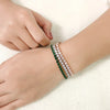 Adjustable Colorful Birthstone Tennis Bracelets for Women 4MM Crystal Bangle Female Hand Chain Jewelry Accessories - Image 19