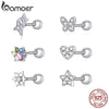 Brilliant Star Butterfly and Snowflake Stud Earrings in Multiple Designs - Image 1