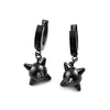 Gothic Spiky Sphere Drop Earrings Stainless Steel Spike Ball Dangle Huggie Hoops Dark Street Emo Piercing Decor Jewelry Gift - Image 7
