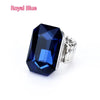 Personality Elegant Big Ring for Women 7 Colors Big Resin Stone Elastic Stretch Finger Rings Jewelry Christmaswholesale - Image 28