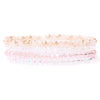 4pcs/set Gold Color Crystal Beads Bracelets For Women Girl Stone Austria Crystal Glass Elastic Bracelet Set Jewelry - Image 7