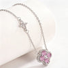 Silver Lucky Four-leaf Clover Pendant Necklace for Women Delicate Choker Chain Wedding Party Engagement Jewelry - Image 5