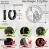 Stainless Steel Norwegian Viking Rune Hoop Earrings For Men Woman Unisex 12 Mm Huggie Hoop Religious Earring Jewelry - Image 11