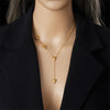 Dieyuro 316L Stainless Steel Heartshaped Gold Color Necklace For Girl Delicate Simplicity Love Pendant Neck Jewelry Gift - Image 6