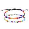 Beach Bracelet Set for Men and Women, Surfer Men Bracelet, Braided Boho Summer Bracelets Adjustable String Rope Ankle Bracelets - Image 23