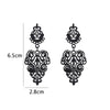 Black Hanging Long Earrings for Women Triangle Square Statement Drop Earrings Boucle Oreille Jewelry - Image 40