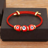 Lucky Cube Shape Evil Eye Personality Bracelet For Women Female Hip-Hop Style Adjustable Jewelry Accessories Gifts - Image 1