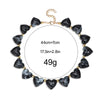 Cute Acrylic Heart Beads Choker Necklace for Women Resin Geometric Heart-shaped Beaded Collar Necklaces Girls Party Jewelry Gift - Image 19