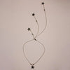 Stonefans Star Back Chain for Women Backless Dress Accessory Body Jewelry Y2k Luxury Rhinestones Weddings Decorations Rave Gift