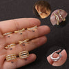 1PC Fake Piercing Earrings Women Dainty Cartilage Ear Clip Korean Style Micro-set Zircon Silver Color Jewelry - Image 2