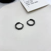 Silver Earrings Geometric square Round Earrings For Women Gift Earings Jewelry Gift - Image 10