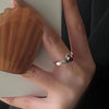 Vintage Silver Wing Crystal Heart Finger Ring Open Silver Rings For Women Wedding Jewelry Gift - Image 4